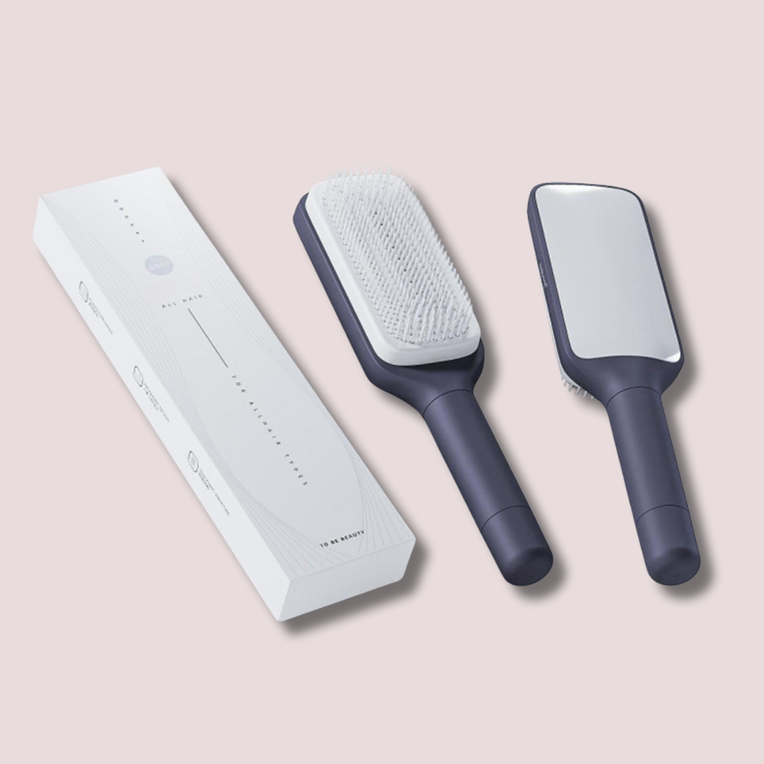 Brosse à cheveux auto-nettoyante